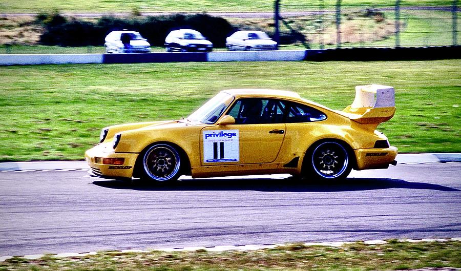Yellow 11 Porsche Photograph by Gordon James