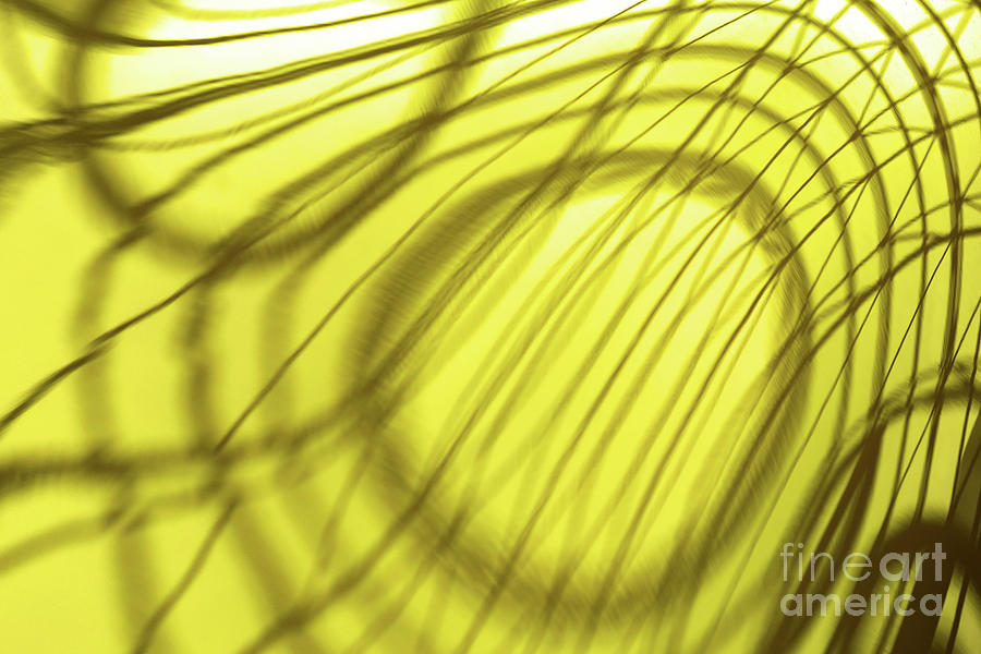 Yellow Auto Abstract Photograph