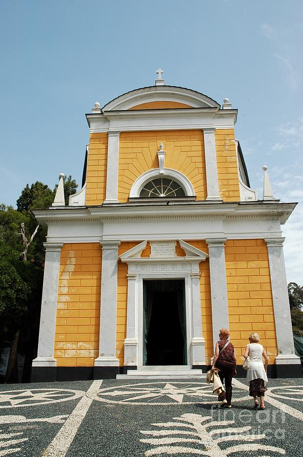 Yellow Church Photograph by Allen Beatty