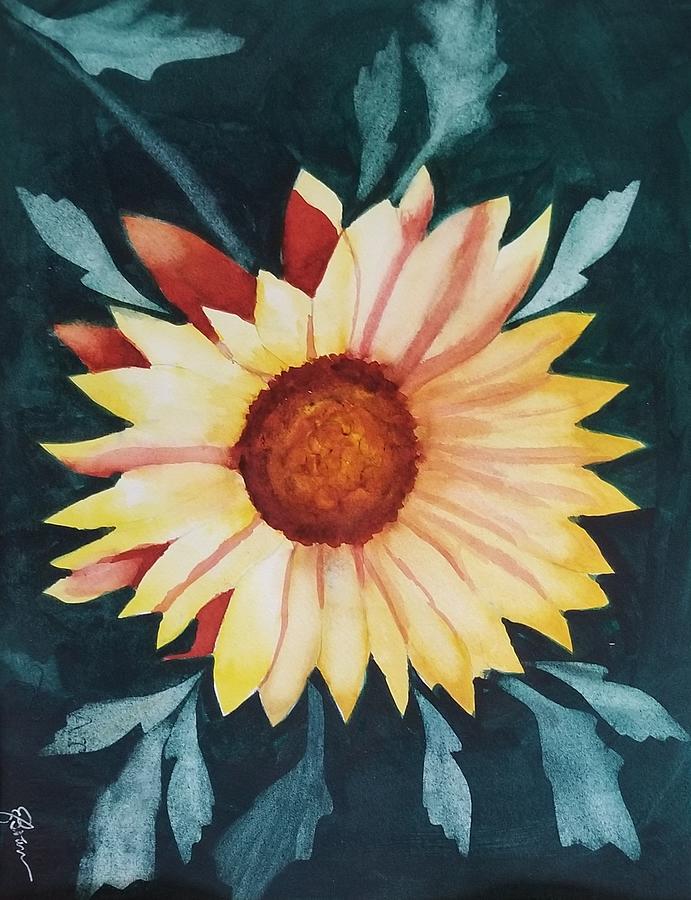 Yellow Daisy Painting by Elise Boam