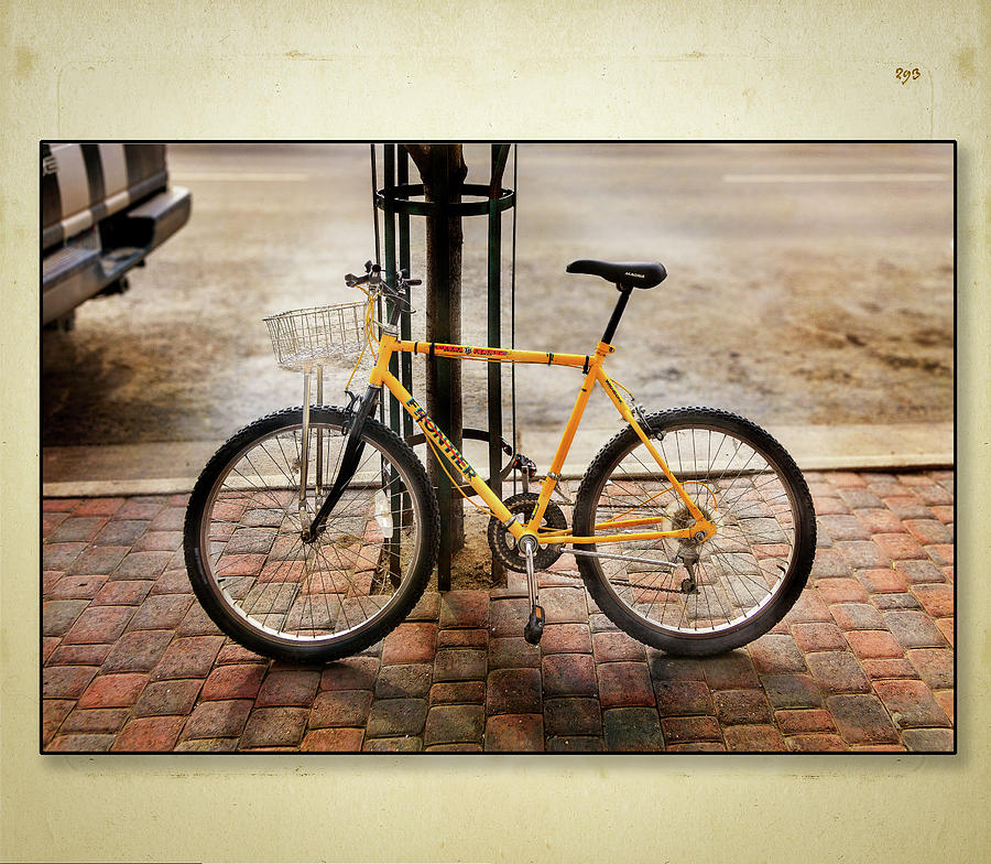 Yellow Frontier Bicycle Set Photograph by Craig J Satterlee