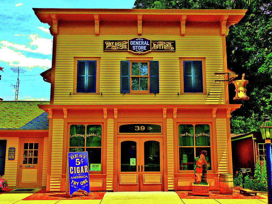 Yellow General Store 2 Photograph