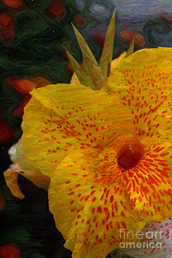 Yellow Iris Photograph by Katherine Erickson