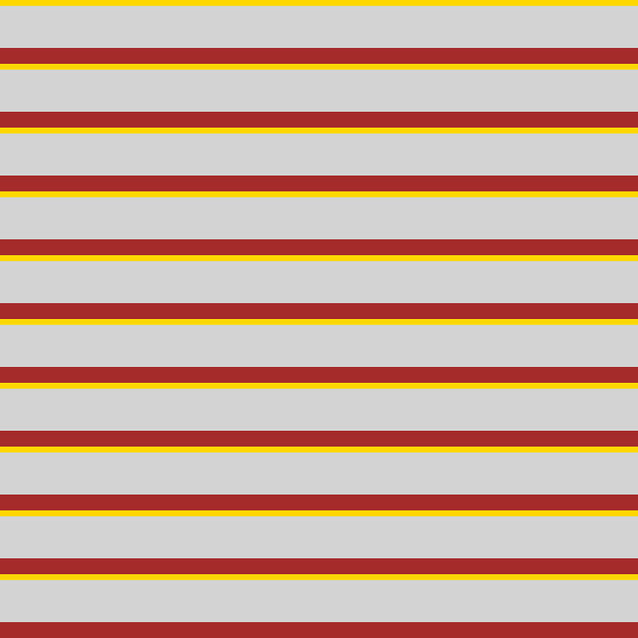 Abstract Digital Art - Yellow, Light Grey, and Brown Colored Lines/Stripes Pattern by Aponx Designs