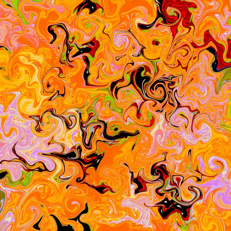 Swirls #6 Painting by Maxim Komissarchik