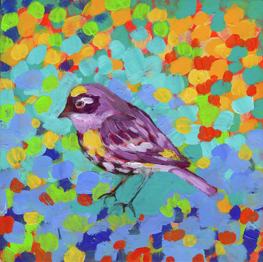 Yellow-rumped Warbler Painting