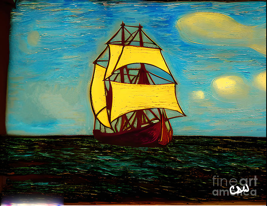 Yellow Sails Digital Art by Craig Walters