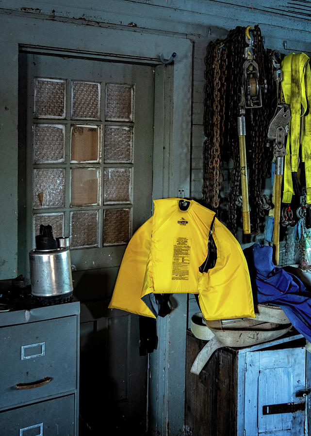 Yellow Vest Photograph by Tom Singleton