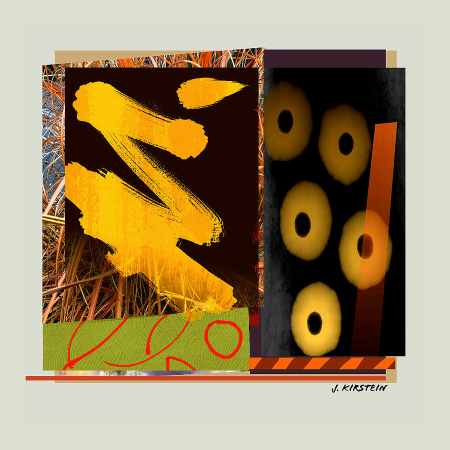 Yellow Zinger Digital Art by Janis Kirstein
