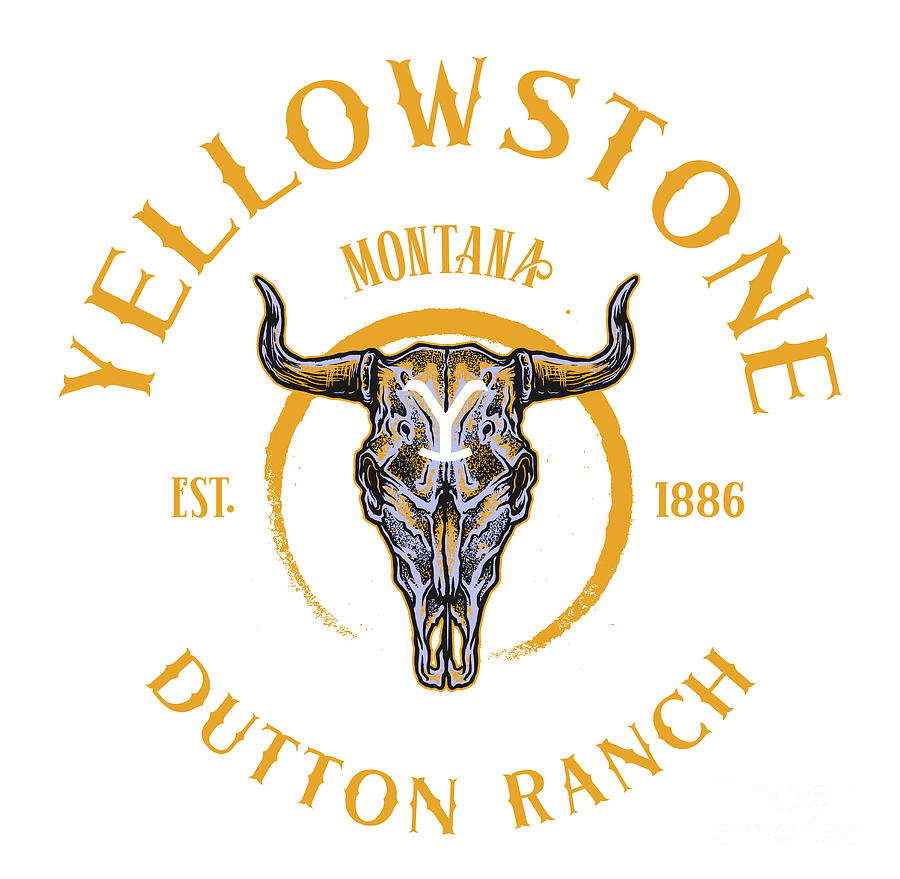 Yellowstone Dutton Ranch Montana 1886 Digital Art by Kirania Finest Yellowstone Dutton Ranch Montana 1886 Digital Art by Kirania Finest