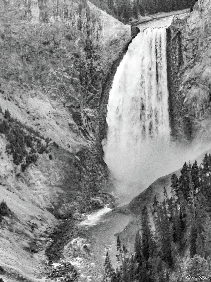 Yellowstone Falls Photograph by GLENN Mohs