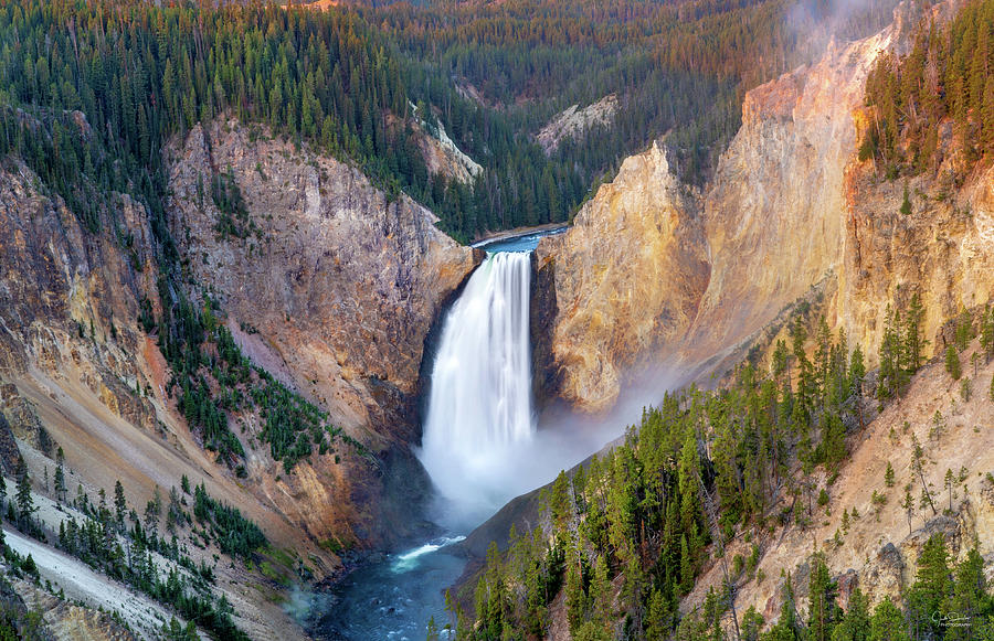 Yellowstone Falls Photograph