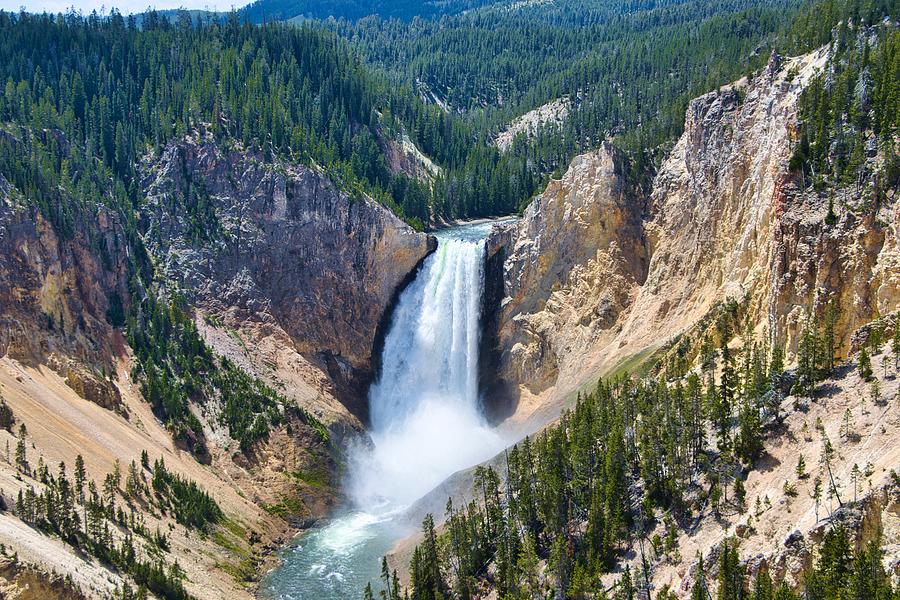 Yellowstone Falls Photograph by Robert Blandy Jr