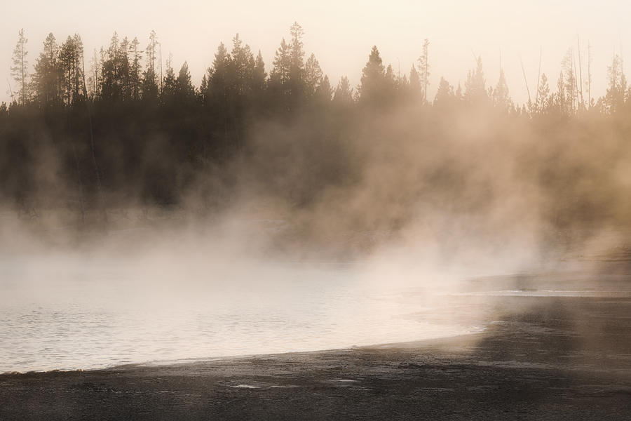Yellowstone Hot Spring 1 Photograph by Matt Hammerstein