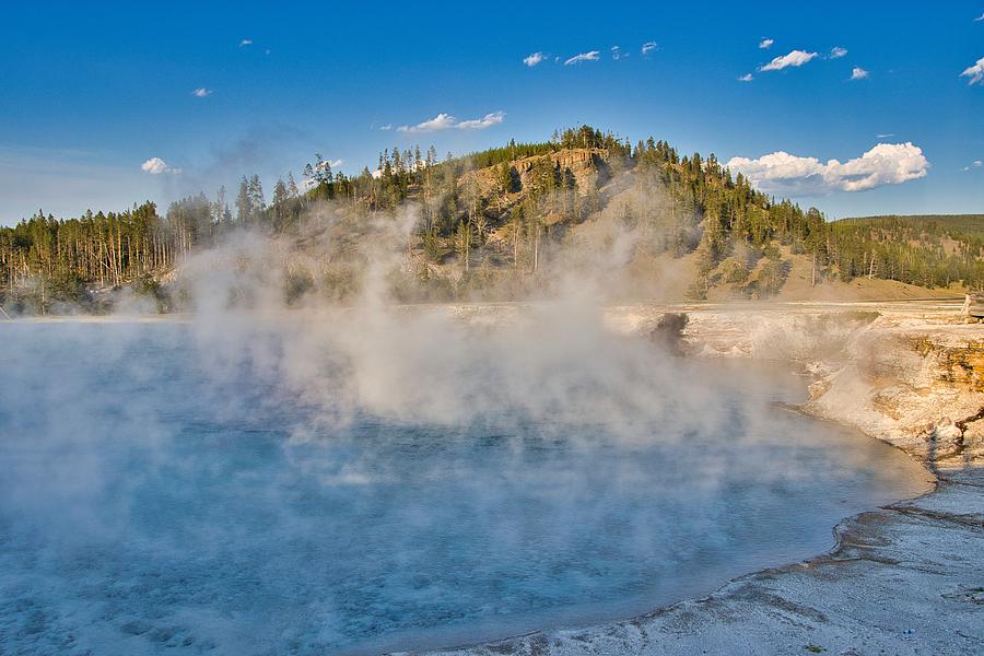 Yellowstone Hot Springs Photograph