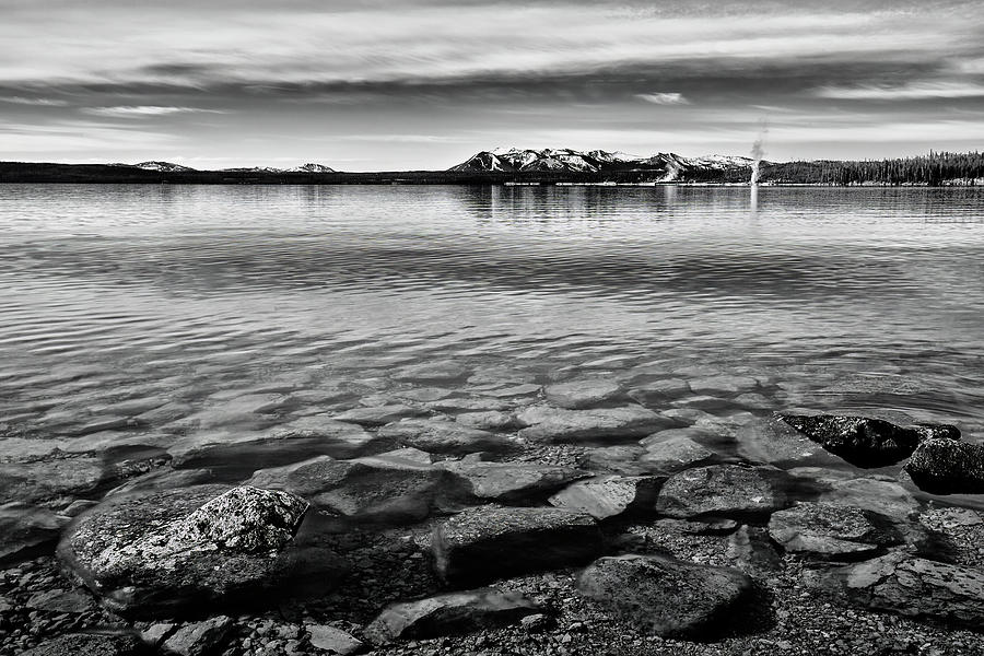 Yellowstone Lake Late Morning II Photograph by Jon Glaser
