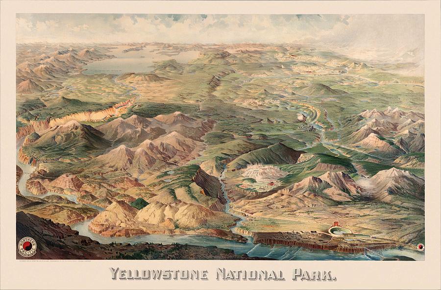 Yellowstone National Park 1904 Photograph