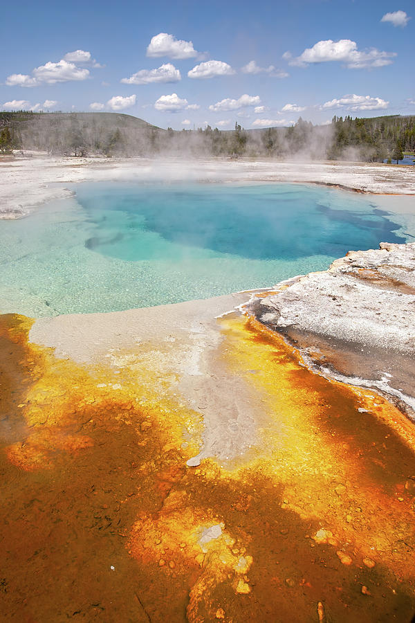 Yellowstone Pool Photograph by Brian Gornall - Pixels