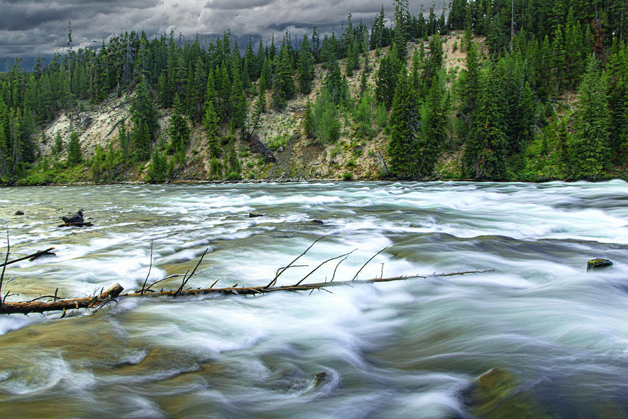 Yellowstone River LeHardy Rapids Photograph by Randall Nyhof