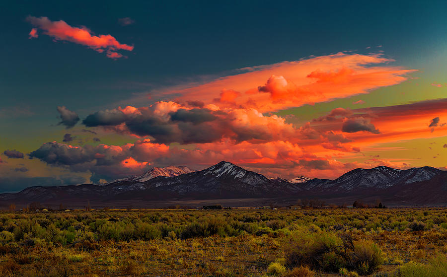 Yerington Sunset Photograph by Don Hoekwater Photography
