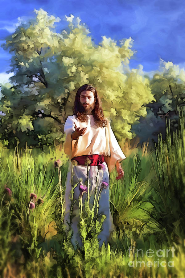 Yeshua Painting by Todd L Thomas
