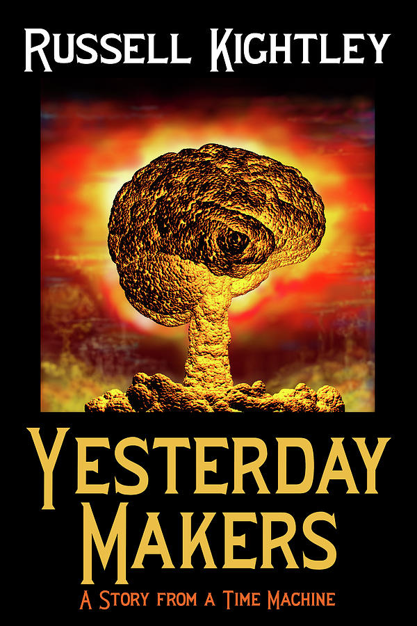 Yesterday Makers Book Cover Digital Art by Russell Kightley