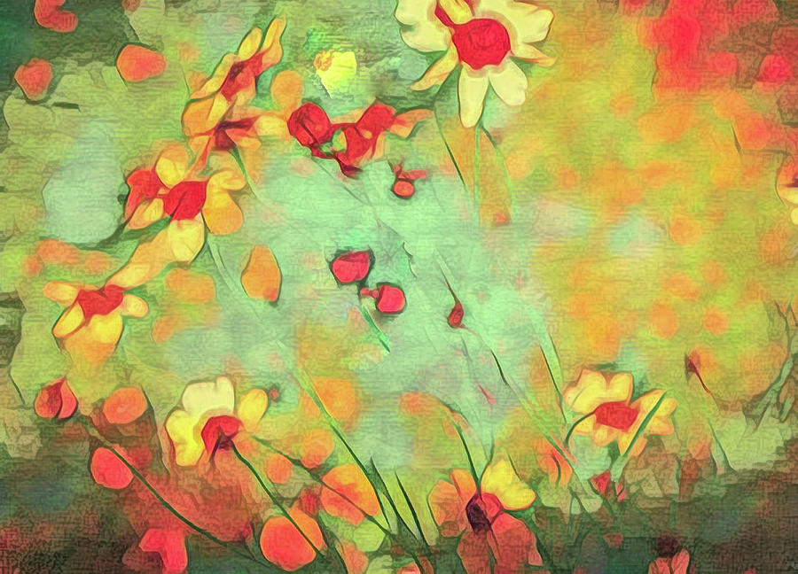 Yesterdays Bloom Digital Art by Kevin Lane