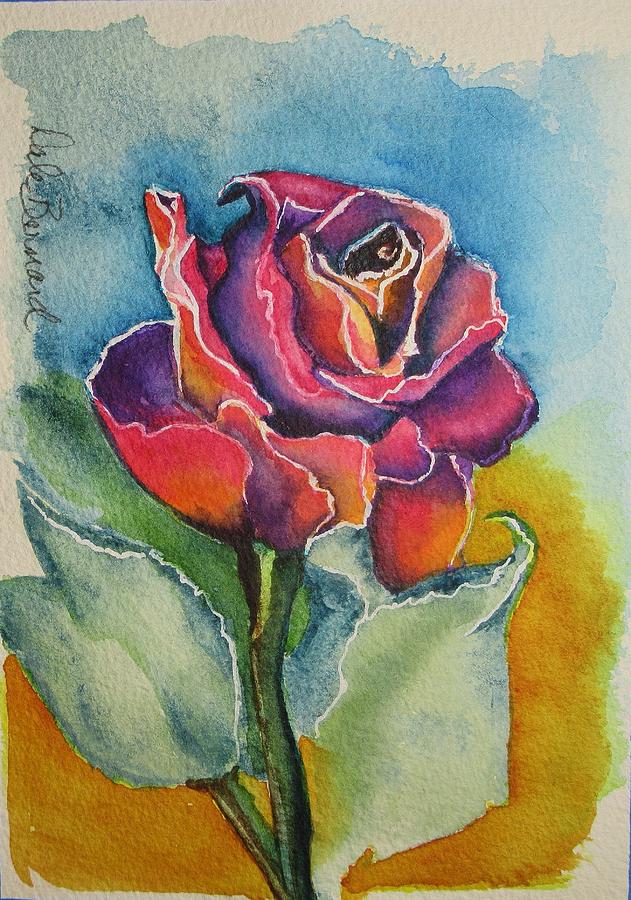 Yesterday's Rose Painting by Dale Bernard - Fine Art America