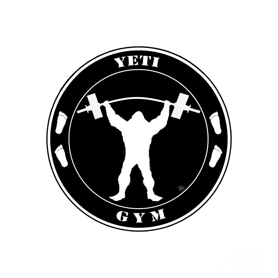 Yeti Gym Digital Art by Peter Piatt | Pixels