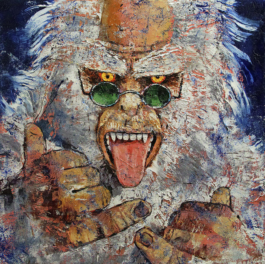 Yeti Painting by Michael Creese