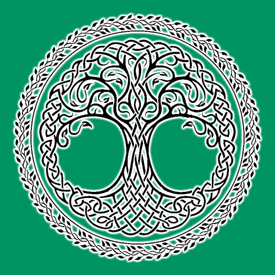 Yggdrasil tree of life cute aesthetic Painting by Luke Kelly - Pixels