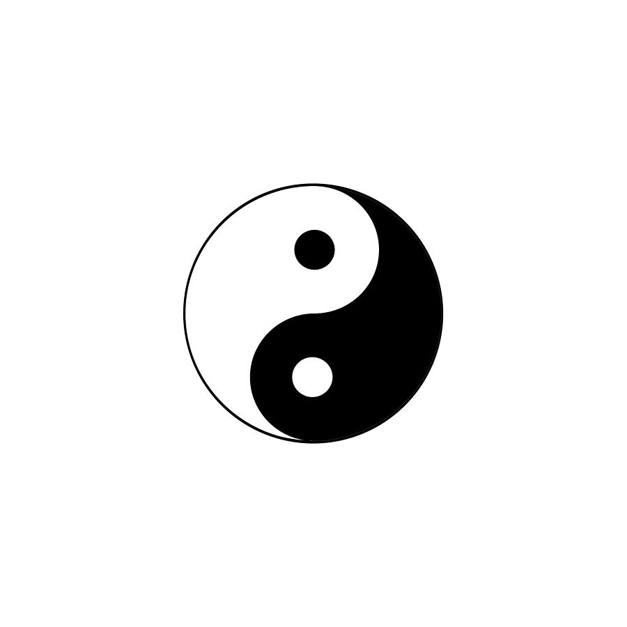 YIN YANG SYMBOL. Chinese, China. Digital Art by Tom Hill | Pixels