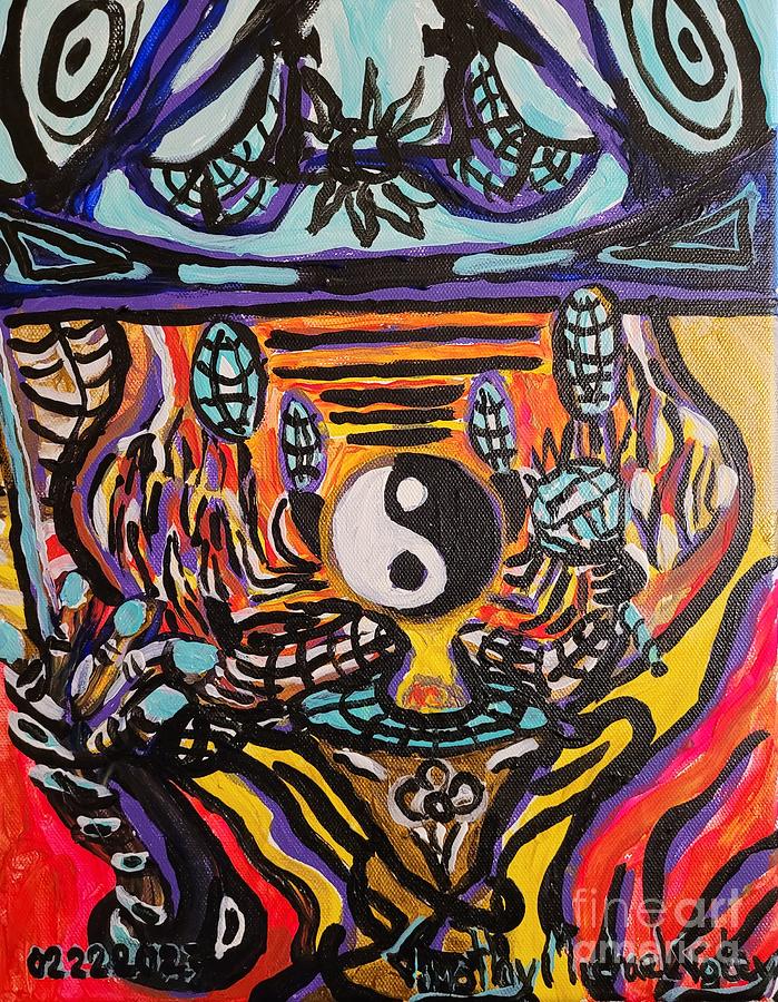 Ying Yang Clan Painting By Timothy Foley Pixels