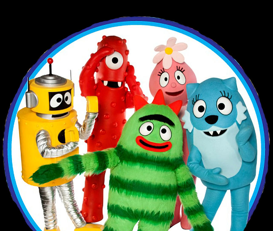 Yo Gabba Gabba Happy New Year Yo Gabba Gabba Painting by Miller Clark ...