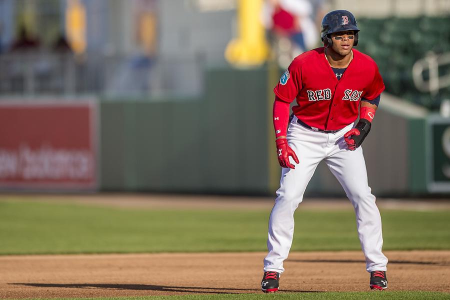 Yoan Moncada Photograph by Billie Weiss/Boston Red Sox