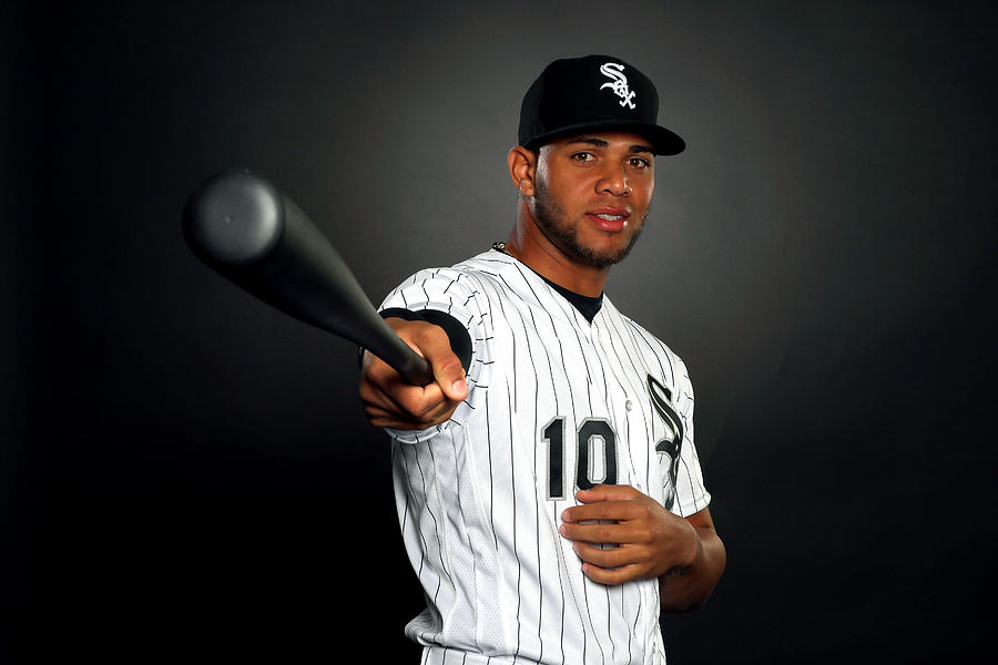Yoan Moncada Photograph by Jamie Squire
