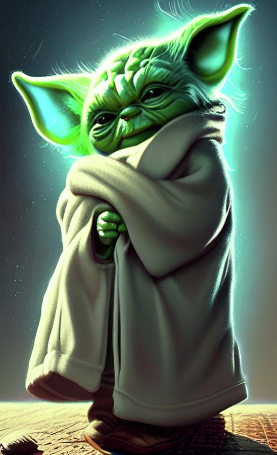 Yoda Digital Art By Generational Images - Fine Art America