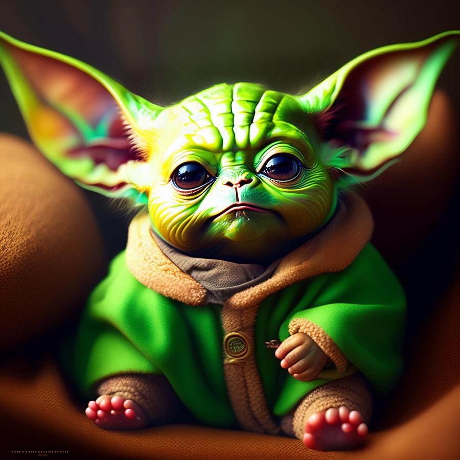 Yoda Digital Art by Patrice Josselin - Fine Art America