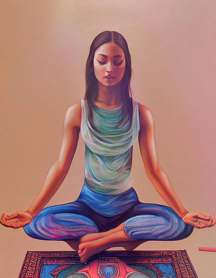 Yoga 2 Digital Art by Craig Boehman