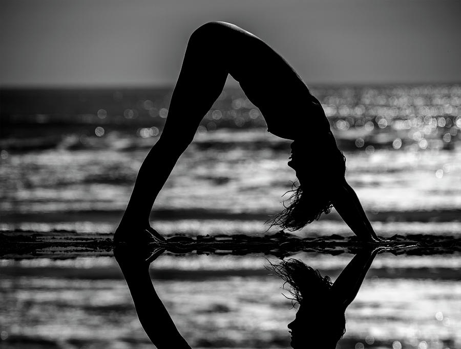 Yoga Art # 07 Photograph by Jorg Becker