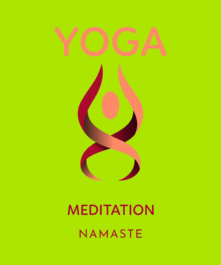 Yoga Meditation Namaste Digital Art by Beat Wurmet - Pixels