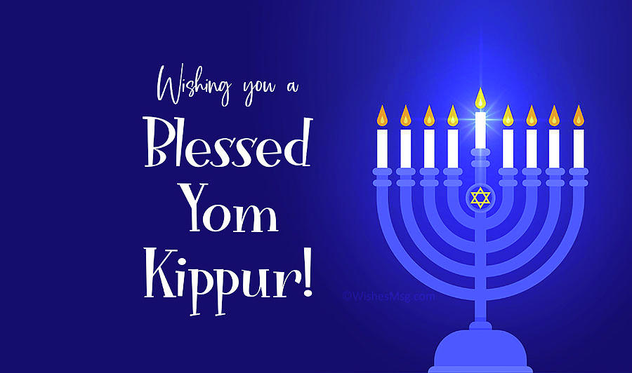 Yom Kippur Digital Art - Yom Kippur v1 by Robert Banach