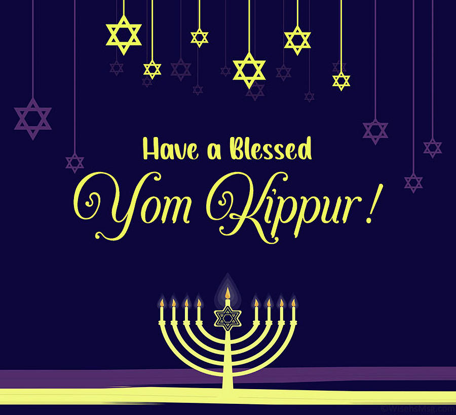 Yom Kippur Digital Art - Yom Kippur v2 by Robert Banach