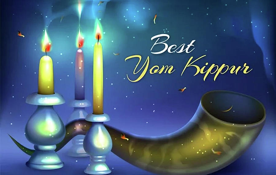Candle Digital Art - Yom Kippur v7 by Robert Banach