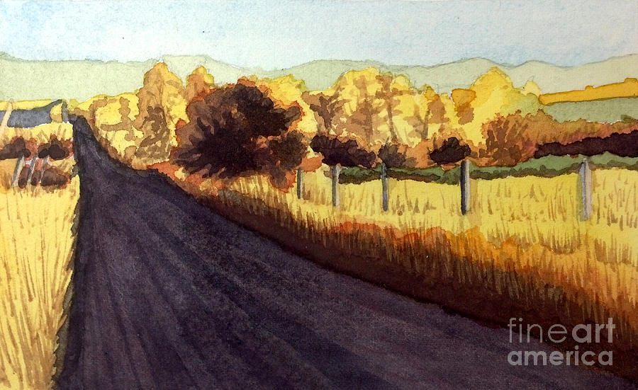 Yonder Road Painting by Ceilon Aspensen