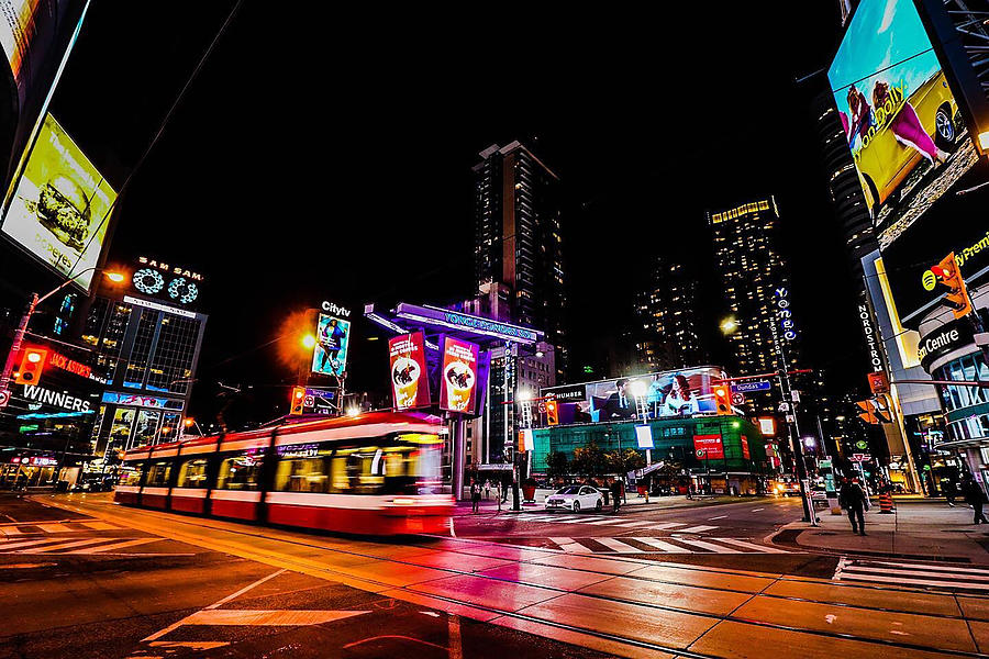 Yonge and Dundas Photograph by Charlotte Babad Fine Art America