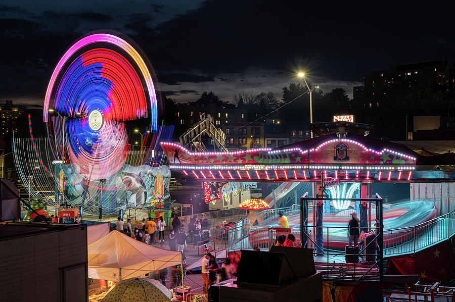 Yonkers Carnival Photograph by Kevin Suttlehan