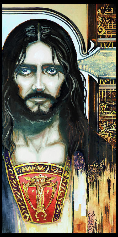 Y.O.P. Jesus Painting by David Bader