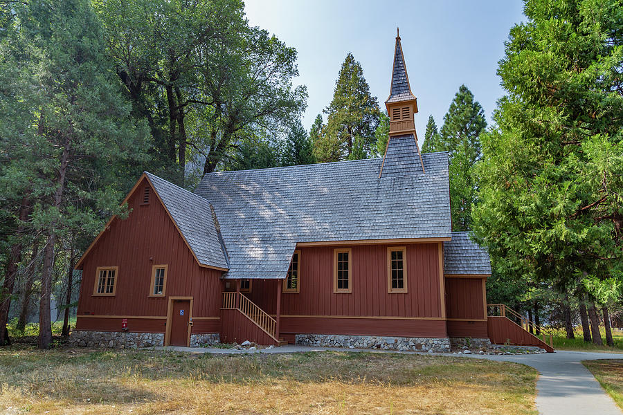 Yosemite Chapel Photograph by Cindy Robinson