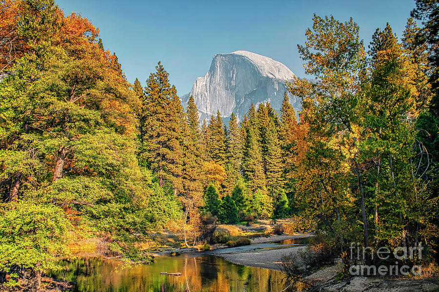 Yosemite El Cap, Autumn, Photograph by David Millenheft